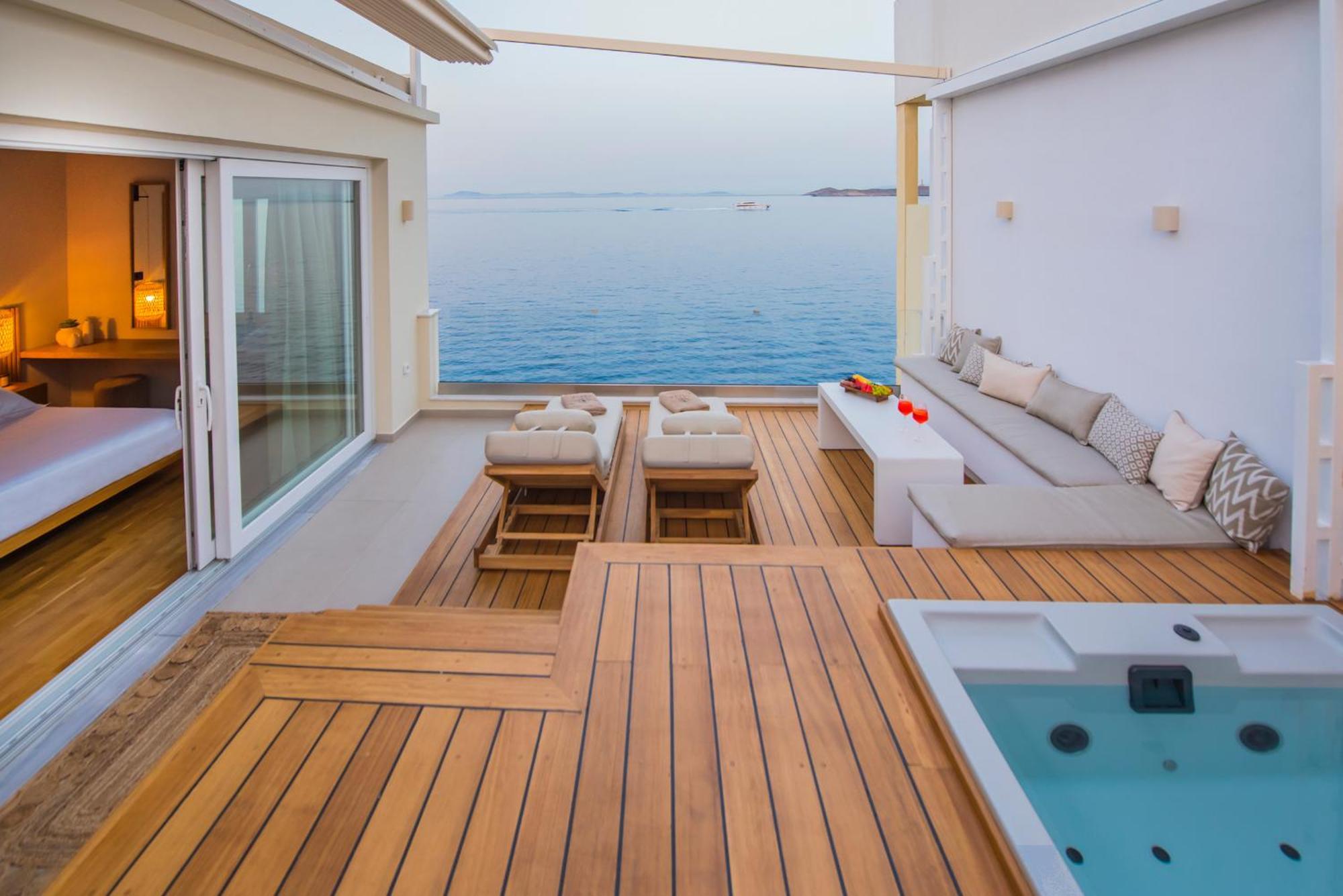 Anaya Suites Ermoupoli Bagian luar foto