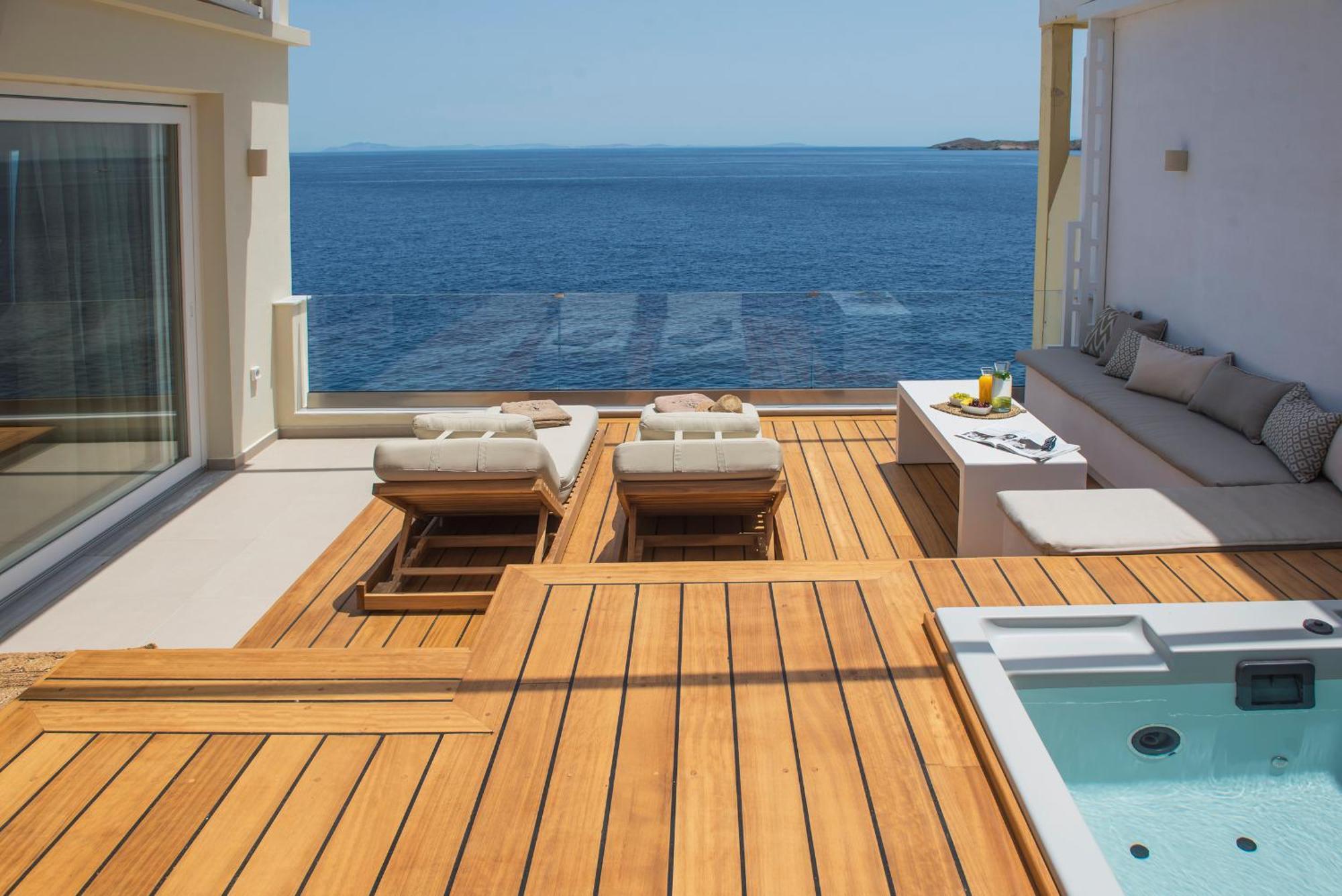 Anaya Suites Ermoupoli Bagian luar foto